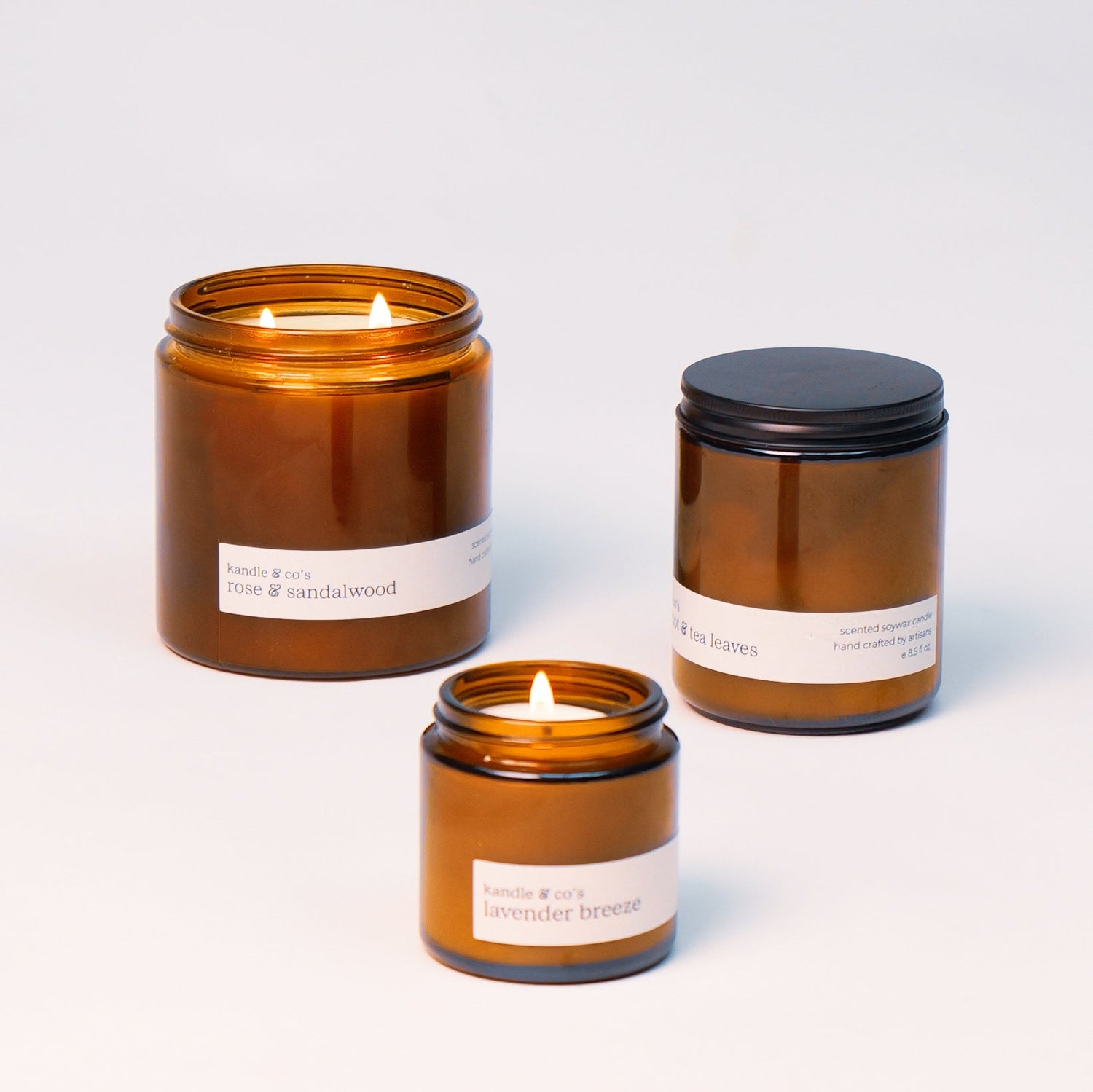 scented soy wax candles
