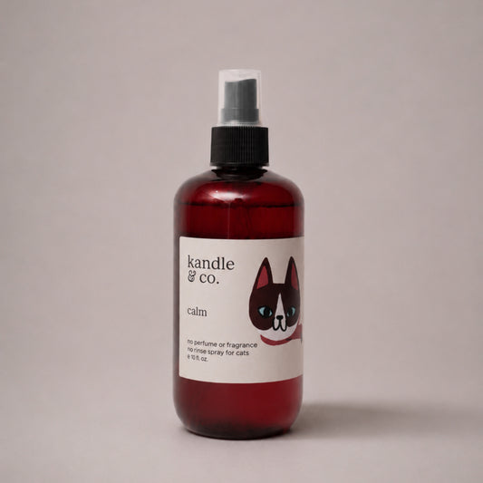 calm - no rinse spray for cats (fragrance free)